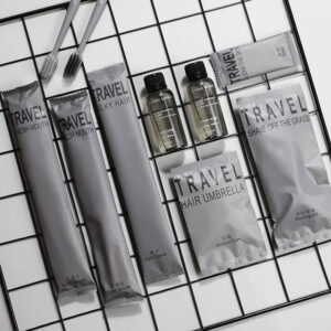 Hotel Disposable Toothbrush Soft Bristle Toiletries Set – Guesthouse Travel Kit with Toothpaste, Comb, Shampoo, Dental Kit & Slippers