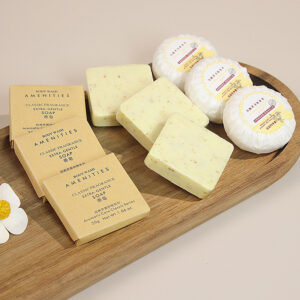 Five-Star Hotel Soap – Premium Disposable Toiletries for Guesthouse, Mini Travel Soap Sheets, Portable Soap Bars