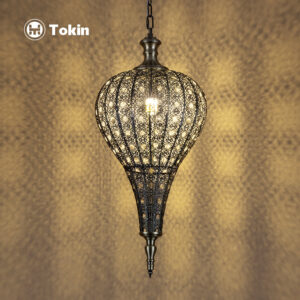 Vintage Hollow Carved Chandelier – Pendant Lamp for Bedroom, Living Room, Restaurant, Hotel, Guesthouse, Bar & Club