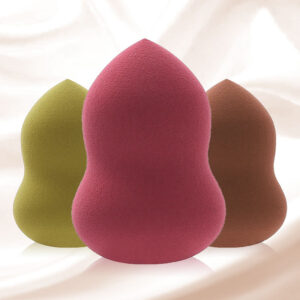 Ultra-Soft Makeup Sponge – Random Mix of Gourd, Teardrop & Slanted Beauty Blenders, Non-Powder Absorbing